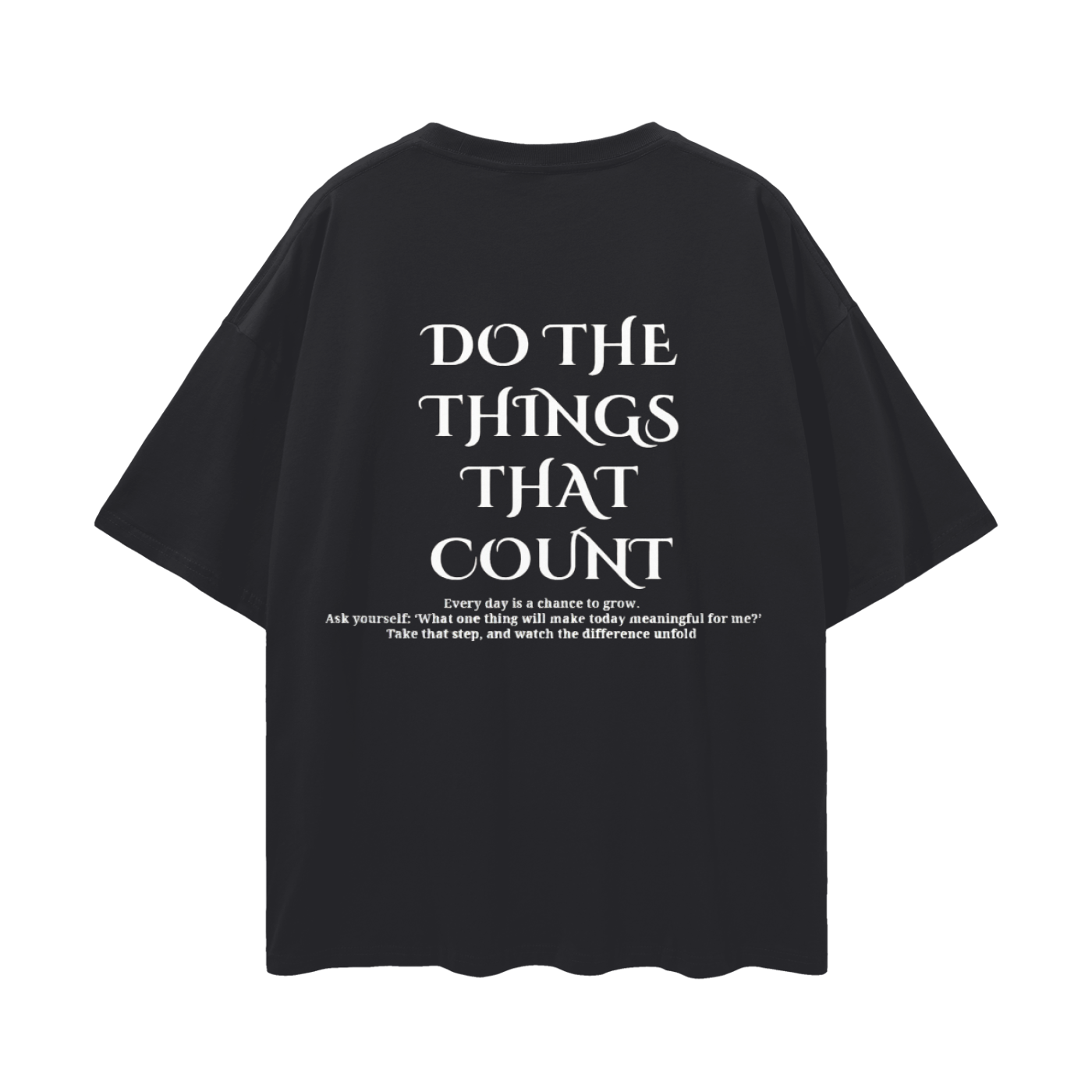 Oversize Deep Drop Shoulder Tee - 190 GSM
